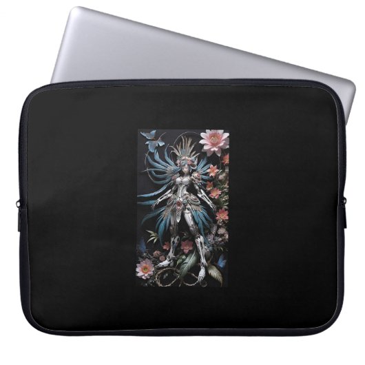 Mandala-meisje Laptop Sleeve (Voorkant)