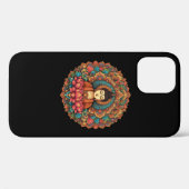 Mandala met Boeddha Case-Mate iPhone Case (Achterkant (horizontaal))