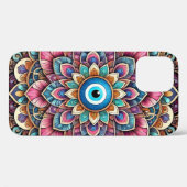 Mandala met boze oog Case-Mate iPhone case (Achterkant (horizontaal))