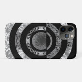 Mandala Modern 1 - Back&white Case-Mate iPhone Case (Achterkant (horizontaal))