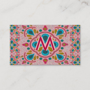 Mandala Monogram Visitekaartje