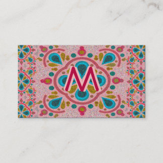 Mandala Monogram Visitekaartje