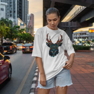 Mandala Moose T-shirt
