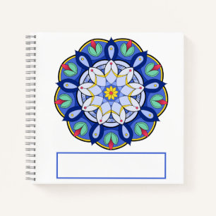 Mandala Motif 01 Carnet spiral