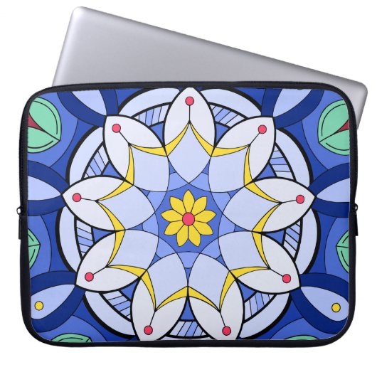 Mandala Motif 01 Sac électronique (Devant)