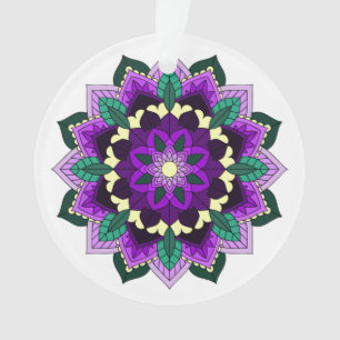 Mandala Motif 02 en violet