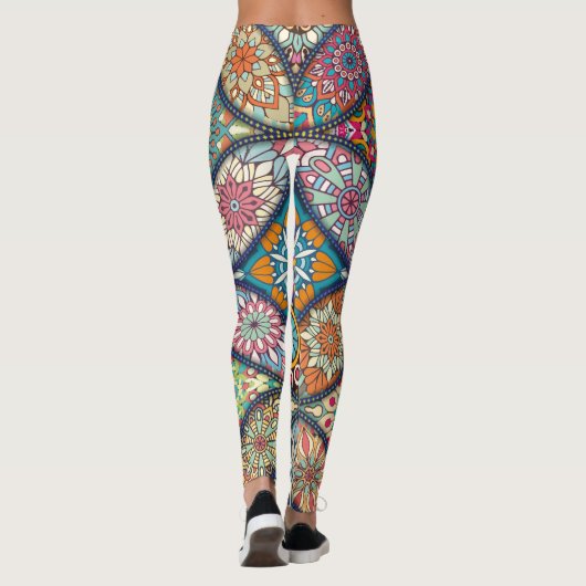 Mandala Motif - Leggings (Dos)
