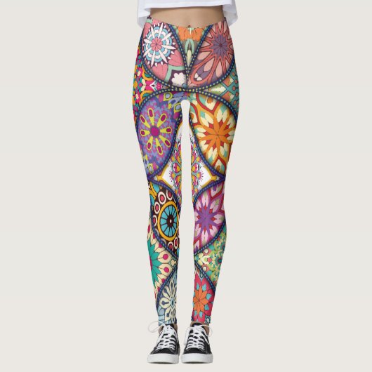 Mandala Motif - Leggings (Devant)