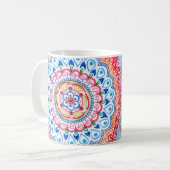 Mandala motif Mug (Devant gauche)