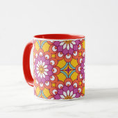 Mandala Motif Mug (Devant gauche)