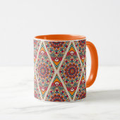 Mandala Motif Mug (Devant droit)