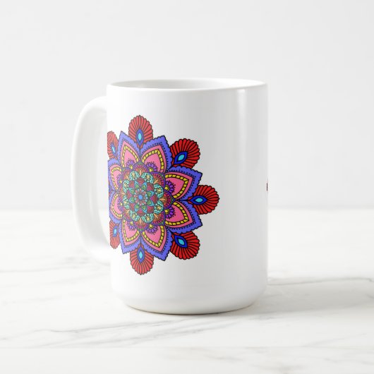 Mandala Mug (Devant gauche)