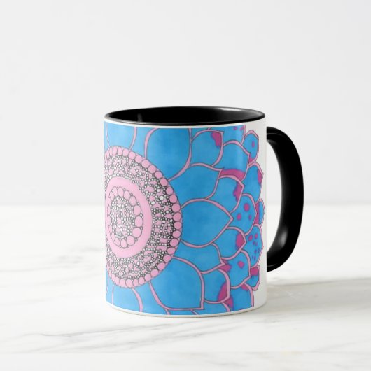 Mandala Mug (Devant droit)