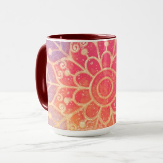 Mandala Mug (Devant gauche)