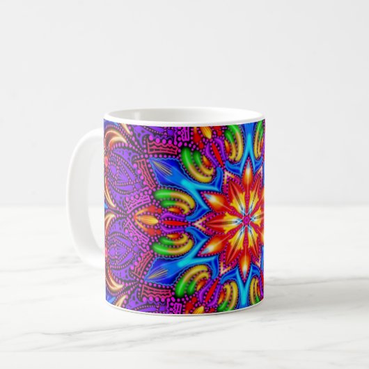 Mandala mug (Devant gauche)
