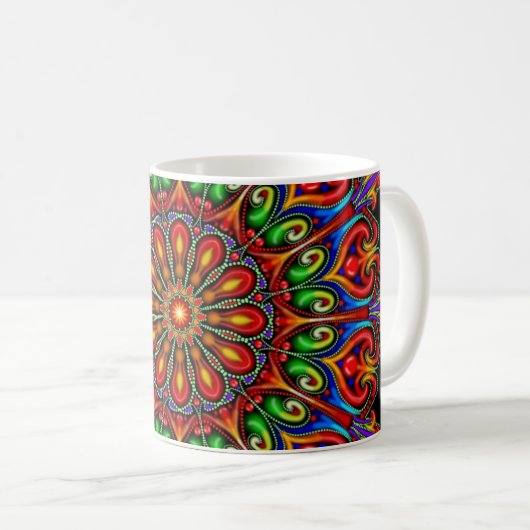 Mandala mug 2 (Devant droit)