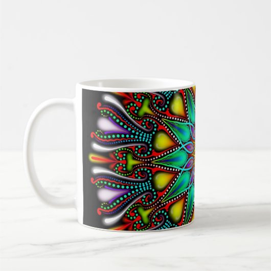 Mandala mug 3 (Gauche)