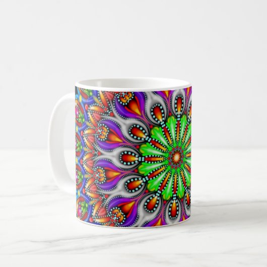 Mandala mug 5 (Devant gauche)