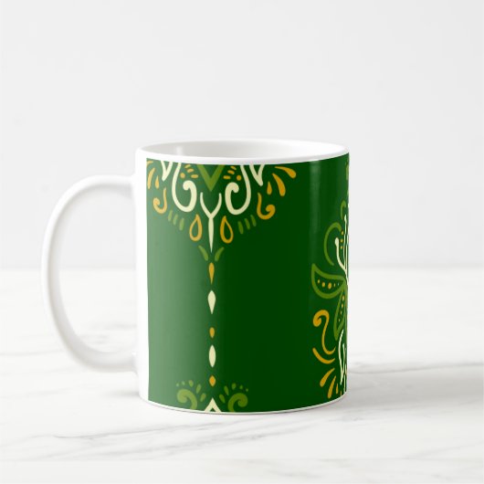 Mandala Mug - Embrassez le calme avec chaque gorgé (Gauche)