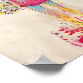 Mandala Mushroom Poster (Coin)