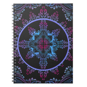 Mandala Nachtbloem Notitieboek