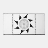 Mandala noir et blanc (Recto)