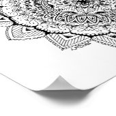 Mandala nr. 1 poster (Hoek)