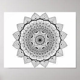 Mandala nr. 1 poster