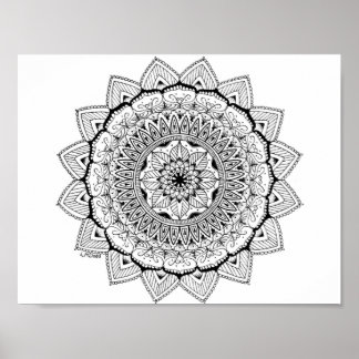 Mandala nr. 1 poster