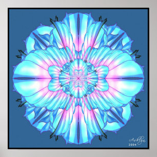Mandala nummer één poster