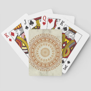 Mandala of Desire in Golden Yellow Speelkaarten