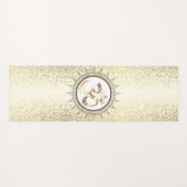 Mandala OM Gespikkeld Yogamat (Voorkant (horizontaal))