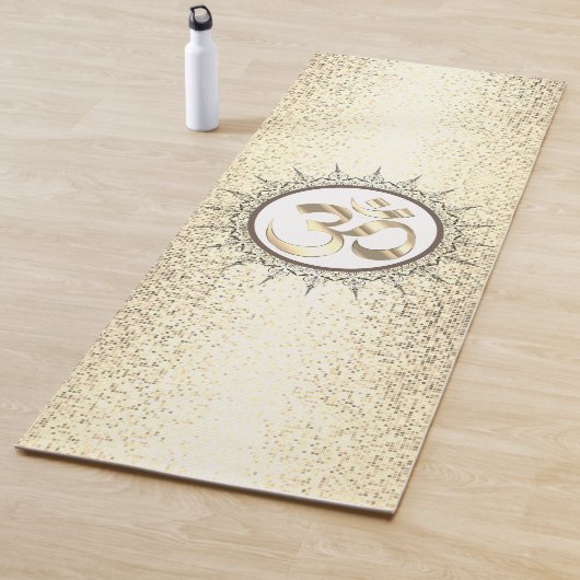 Mandala OM Gespikkeld Yogamat (In situ)