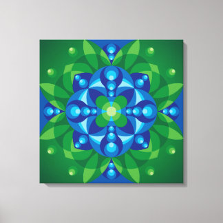 Mandala ontwaken canvas afdruk