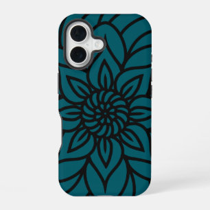 Mandala ontwerp telefoonhoesje iPhone 16 hoesje