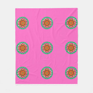 Mandala ontwerpdeken fleece deken