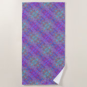 Mandala op Herhaal Strandlaken (Voorkant)