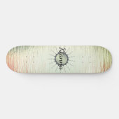  Mandala op mijnglas Skateboard (Horizontaal)