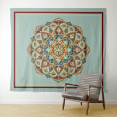 Mandala Oriental - Tapisserie (En situation (horizontale))