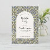 Mandala Ornament & Arabisch Patroon Pastel   Kaart (Staand voorkant)