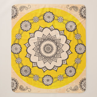 Mandala Ornamental: Etnisch Stijlontwerp. Sherpa Deken