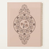 Mandala Ornementale Mocha Rococo Lotus (Dos)