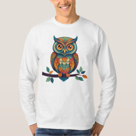 Mandala Owl T-shirt