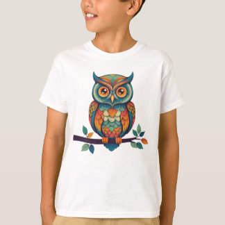 Mandala Owl T-shirt
