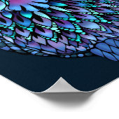 Mandala Owl Wall Art Poster (Hoek)