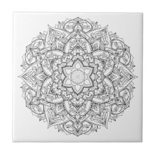 Mandala Painting Tegeltje