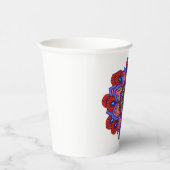 Mandala paper cup papieren bekers (Rechts)