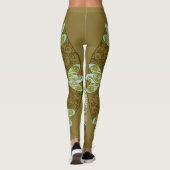 Mandala papillon - Leggings (Dos)