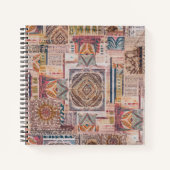 Mandala Patchwork Notitieboek (Voorkant)