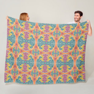 Mandala Patroon - Boheems Chic 1 Fleece Deken
